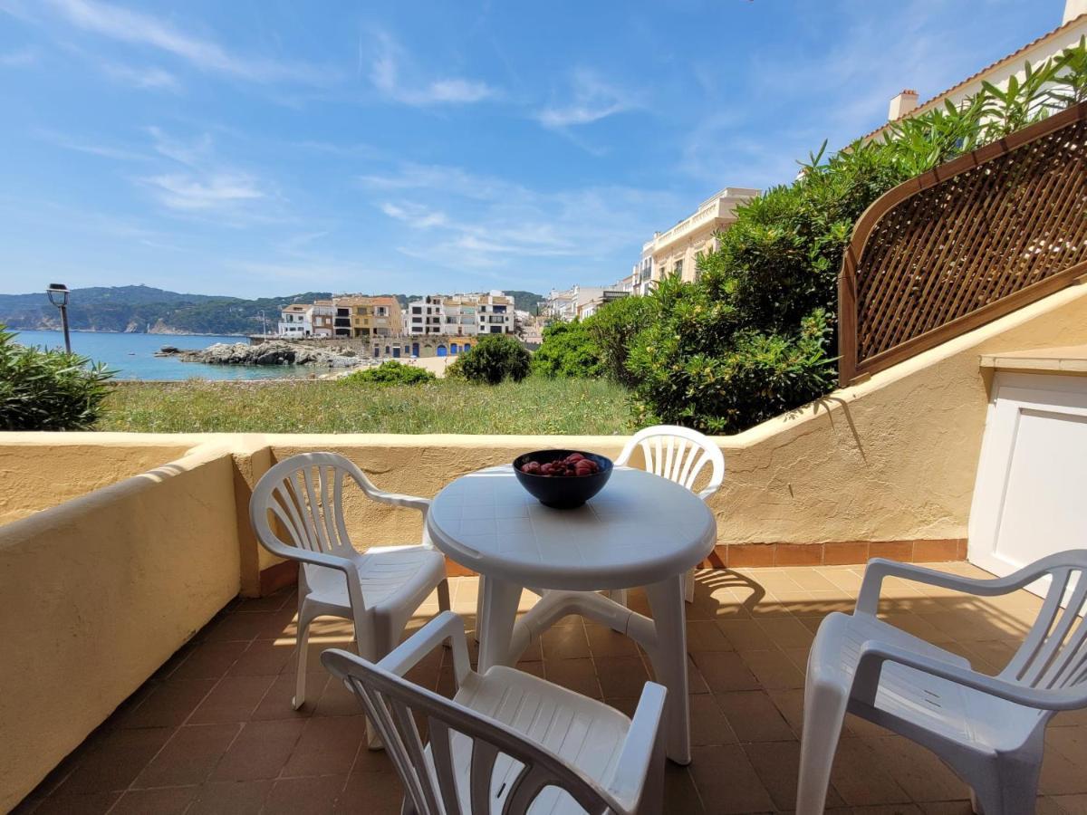 Playa Canadell Mar P Primera Linea De Mar Con Terraza Calella De Palafrugell Exterior foto